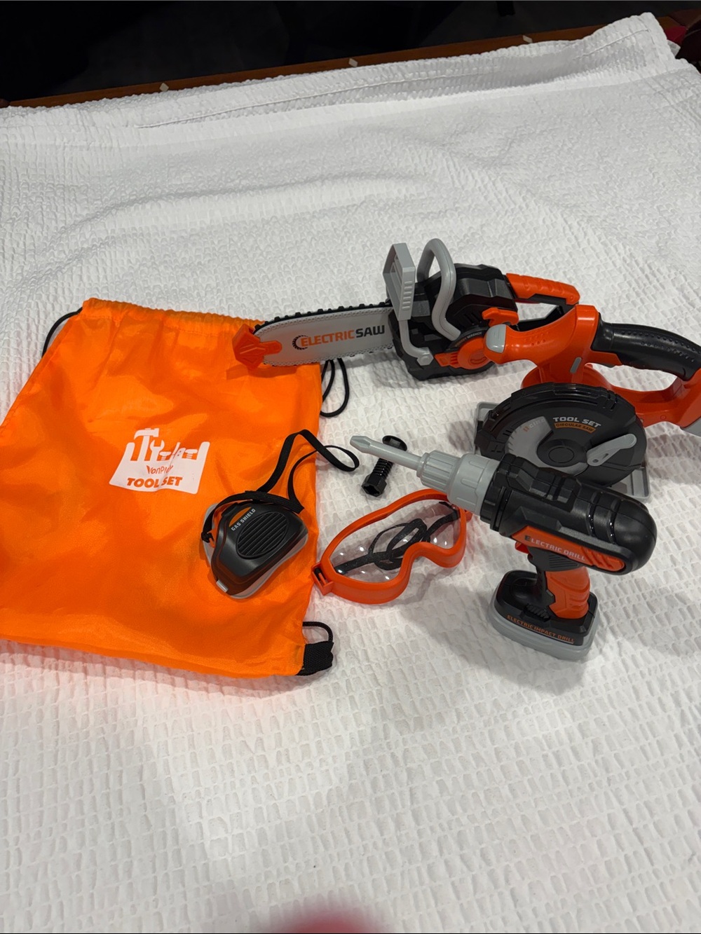 Vanplay Kids 7 pc. Tool Set - Battery Operated